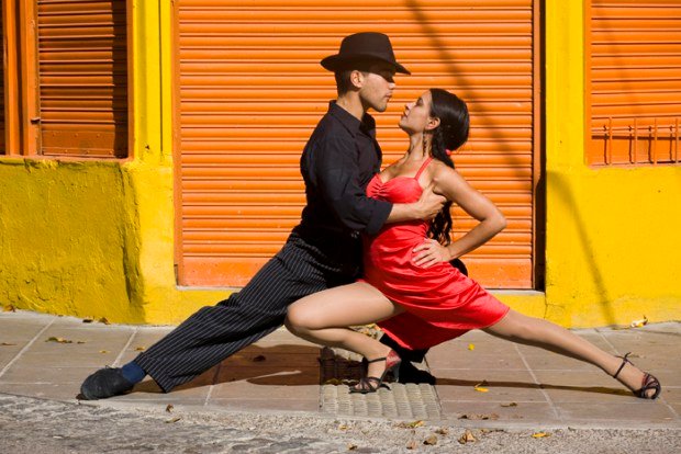 Tango Dancers in La Boca