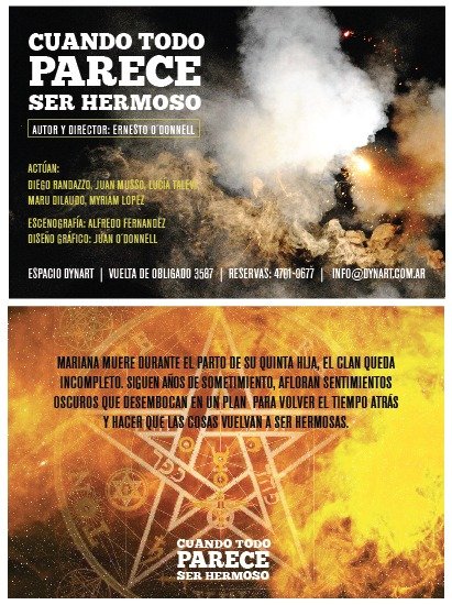 Estreno de la obra Estreno de la obra