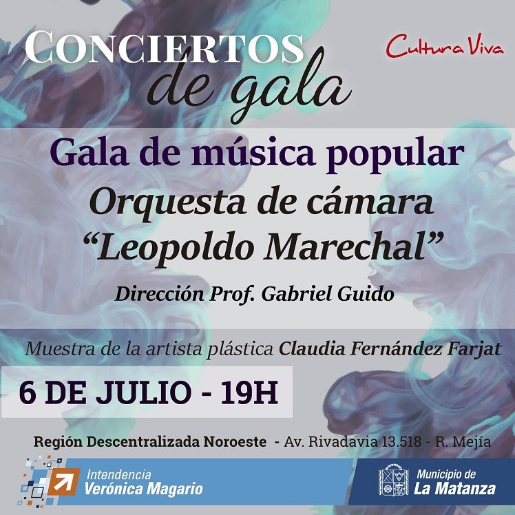 “Conciertos de Gala" “Conciertos de Gala"