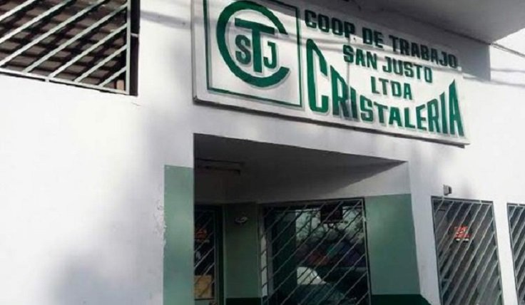 Fernando Espinoza visitó Cristalería San Justo