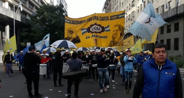 Marcha de la UOM Matanza