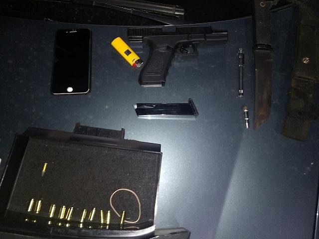 Dos detenidos en Castelar por portación ilegal de armas