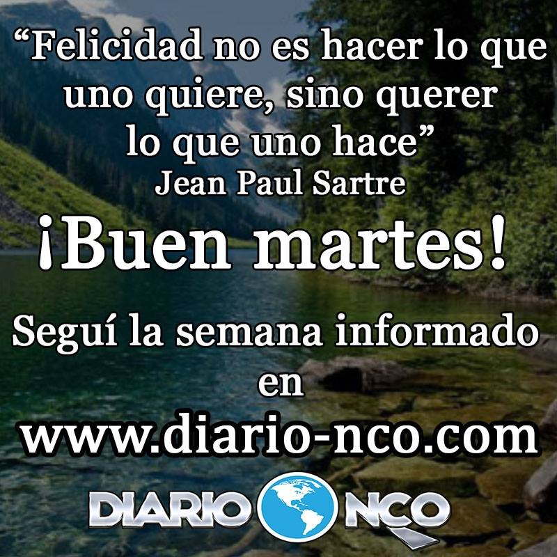 Frase del día en  DiarioNCO 23-10-2018 #BuenMartes 