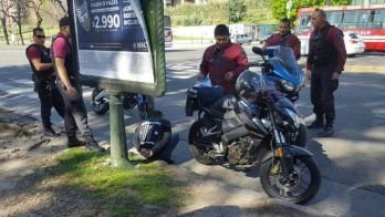 Policía de la Ciudad detuvo a dos motochorros colombianos en Palermo