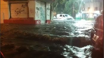 Temporal: "El fin del mundo" llegó a La Plata