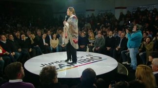 Vidal encabeza un acto en La Plata y se reúne con candidatos de municipios peronistas