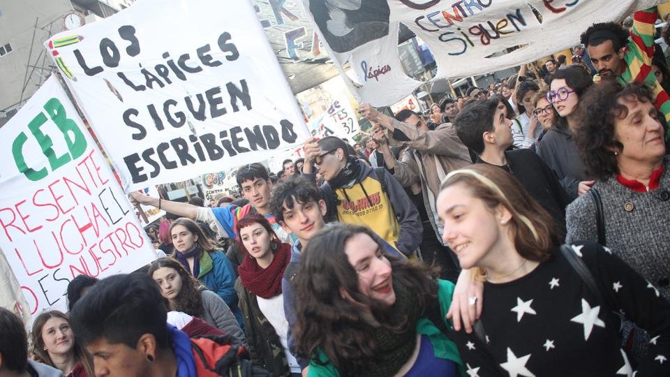 Marchas a 43 años de La Noche de los Lápices