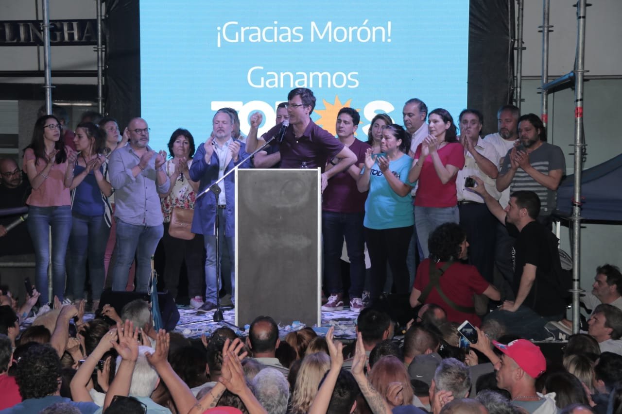 MORÓN: GANÓ GHI