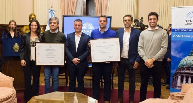 Hurlingham recibió el reconocimiento del Senado por un programa «deportivo social» para las escuelas del distrito