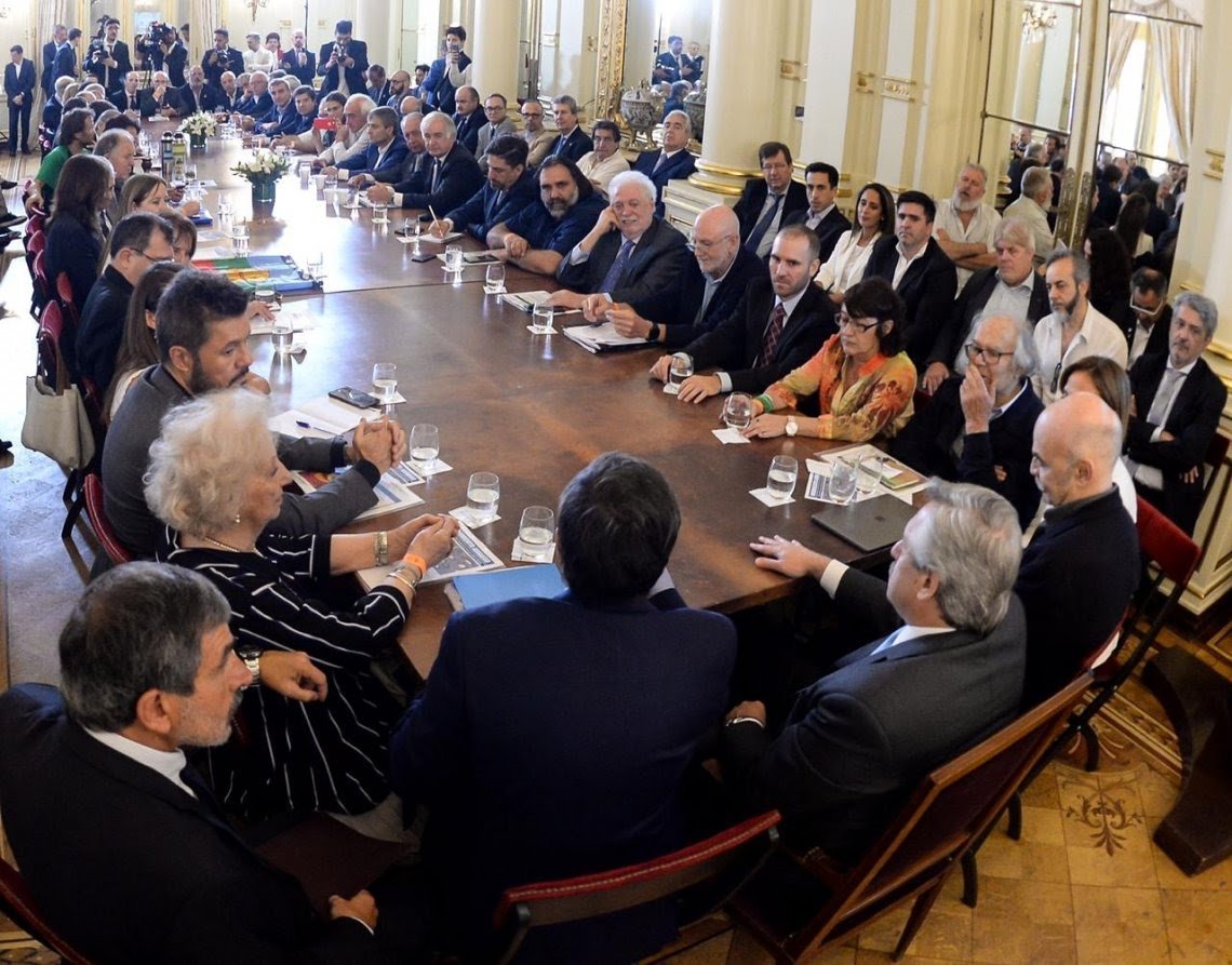 Alberto Fernández encabezó la primera reunión del Consejo Federal contra el Hambre