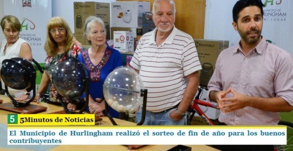 Hurlingham: Sorteo para buenos contribuyentes