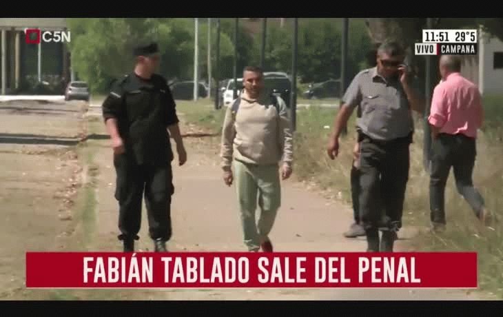 Fabián Tablado salió de la cárcel tras 23 años preso