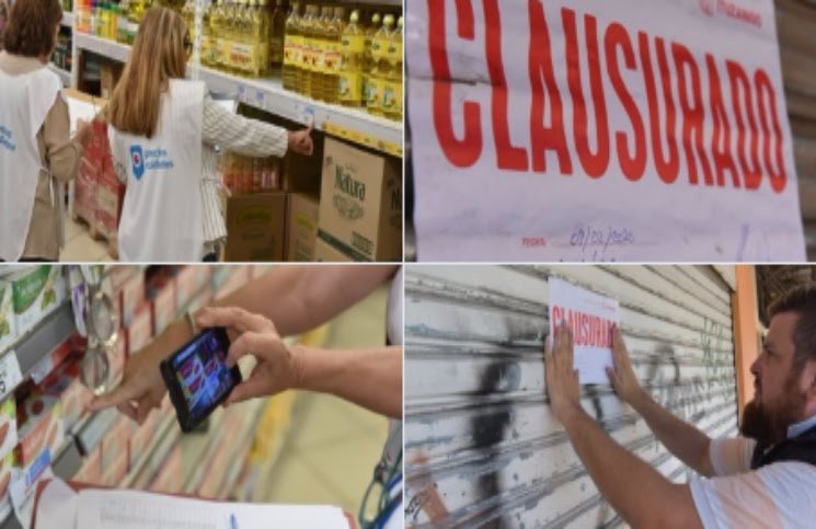 Les cobraban un plus a los que pagaban con la tarjeta alimentaria y los clausuraron