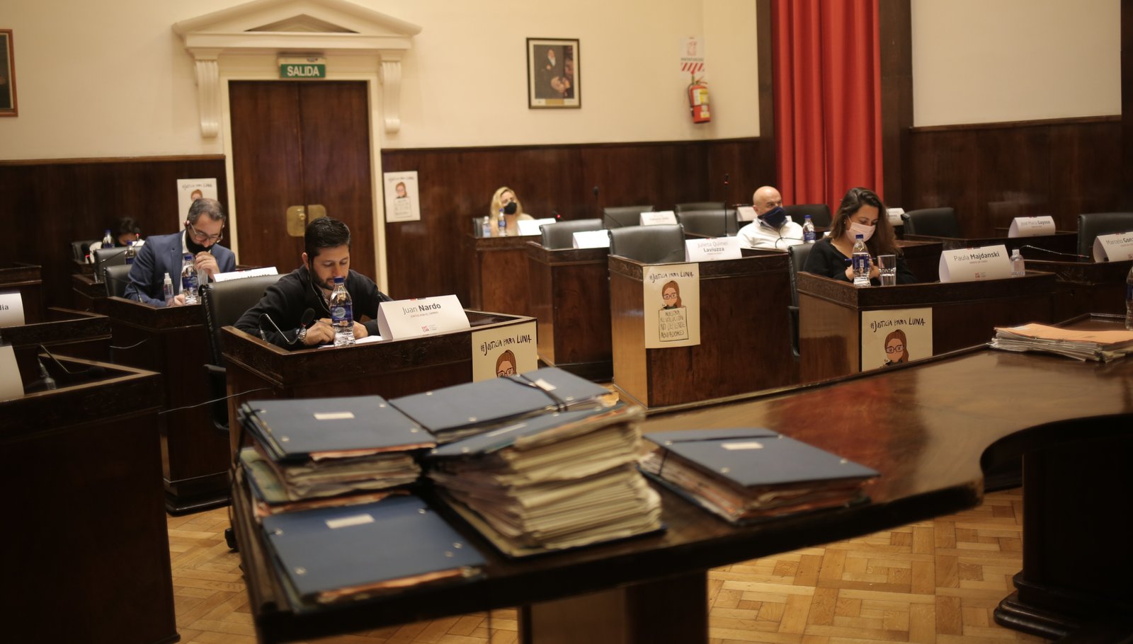 El HCD de Morón realizó las primeras bancas abiertas semipresenciales