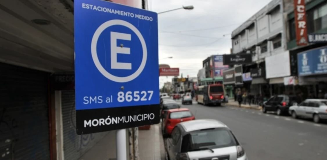 Vuelve a regir el estacionamiento medido en Morón