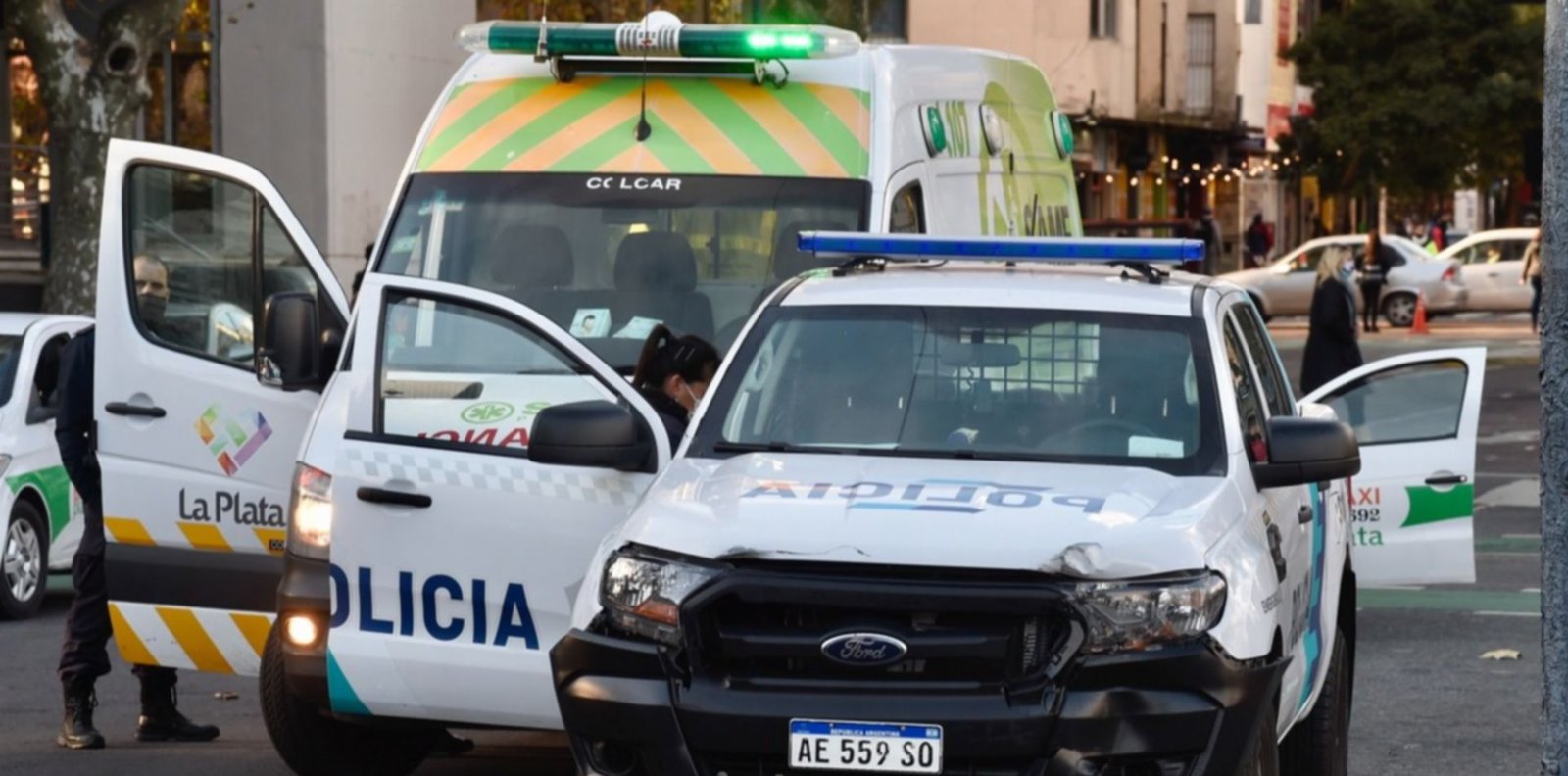 Murió un motociclista en La Plata en un trágico accidente