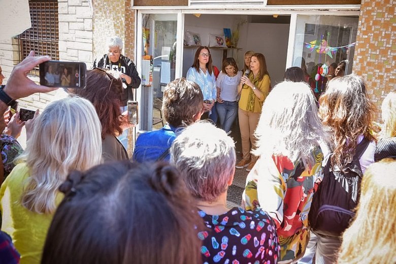 La Plata: inauguración de un nuevo espacio de la red provincial de mujeres libres de violencias