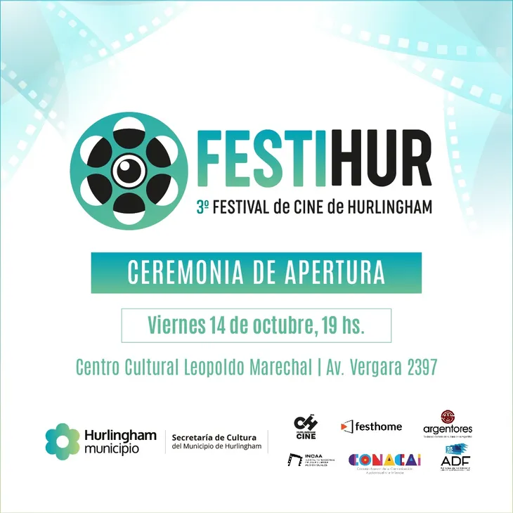 Centro Cultural Comienza el festival de cine de Hurlingham