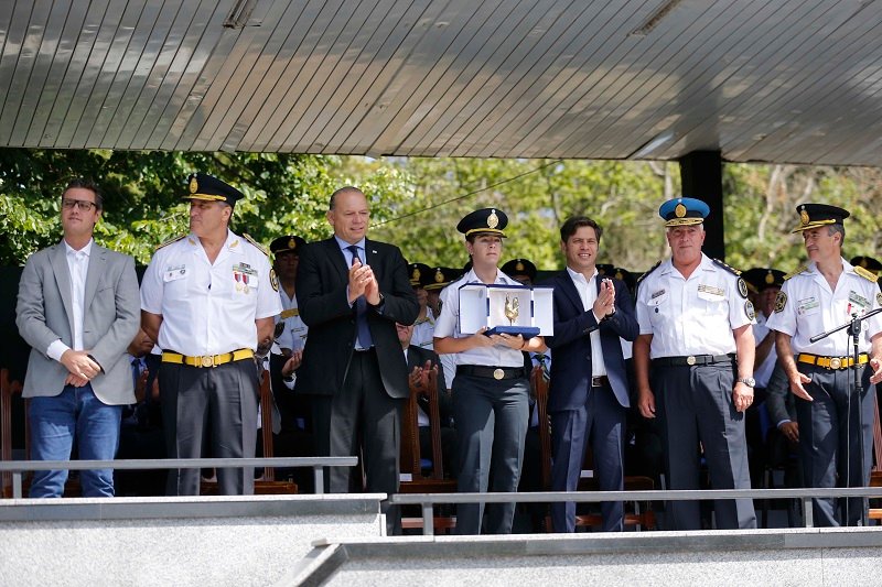 Egresaron 1.400 cadetes de la Escuela de Policía “Juan Vucetich”