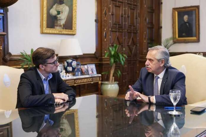 intendente Alberto Fernández analizó con Lucas Ghi el avance de políticas en Morón