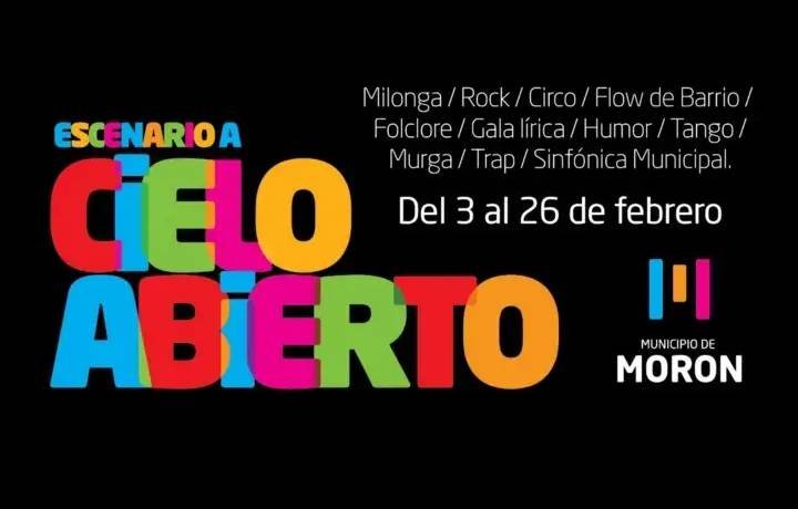 Llega una nueva edición de Escenario a Cielo Abierto a Morón