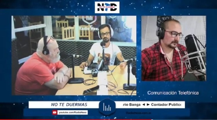 País. Dario Banga, economista y columnista radial de “No Te Duermas”