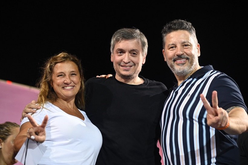 intendenta Merlo presente en el Plenario Militante de Avellaneda