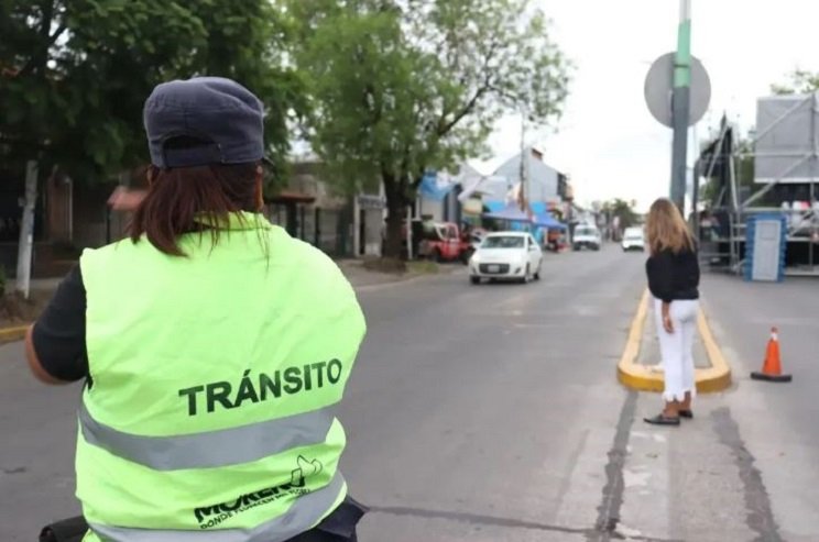 tránsito en Moreno