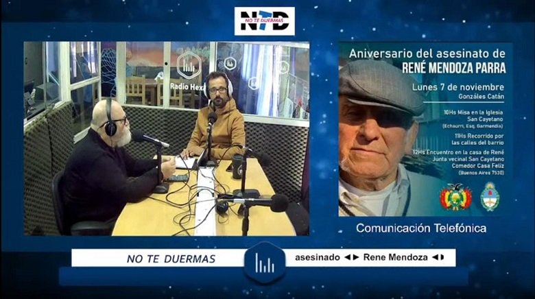 René Mendoza. “Hasta el día de hoy no tenemos nada”.