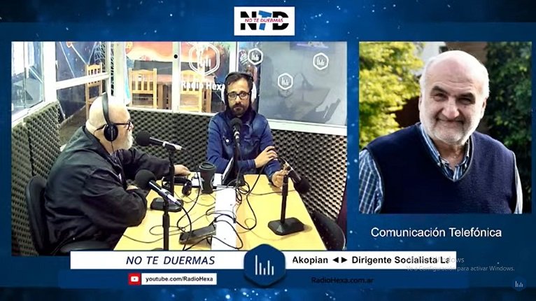 Ter Akopián, dirigente: “El municipio mucho no nos quieren”.