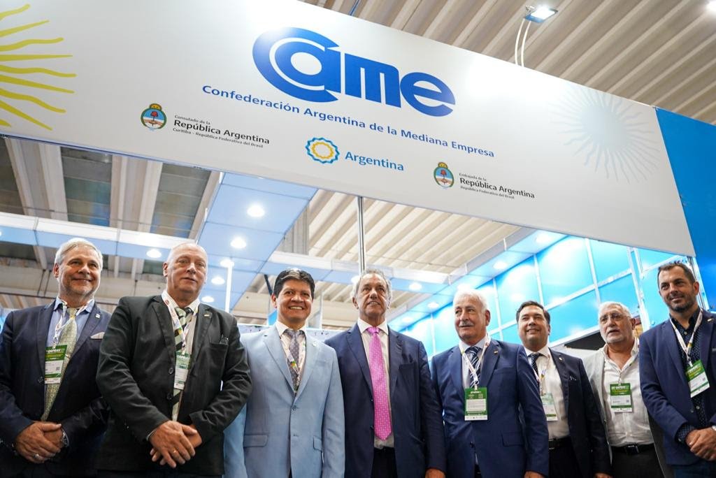 CAME y Scioli CAME y Scioli inauguraron la semana de negocios de las pymes argentinas en Brasil