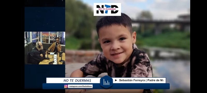 Sebastián Ferreyra que habló sobre el trasplante que necesita su hijo.