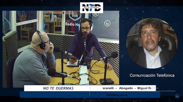 Racanelli contó el estado de investigación de la causa.