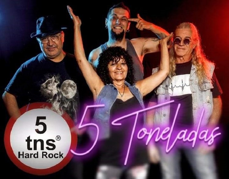 banda Cinco Toneladas arrasa con su hardrock del oeste