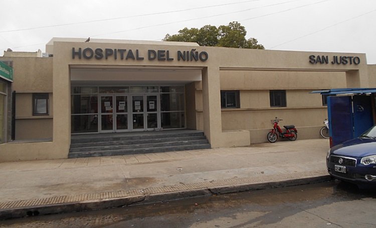 Respecto a la situación del Hospital de Niños de San Justo.