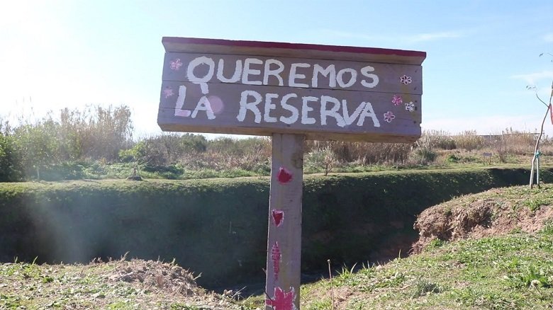 Jorge, vecino hablo de las dificultades de la reserva.