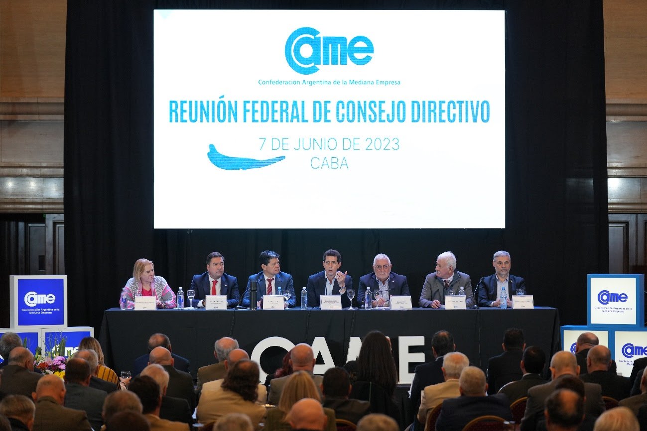 ministro En CAME, Wado de Pedro instó a los empresarios a pensar un modelo productivo