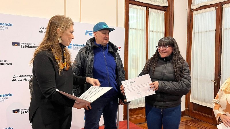 proyectos Emprendedores de La Matanza recibieron 63 millones de pesos para sus desarrollos productivos