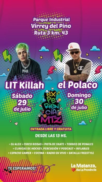 El festival itinerante Experiencia MTZ, que reúne a más de 100 mil vecinas.