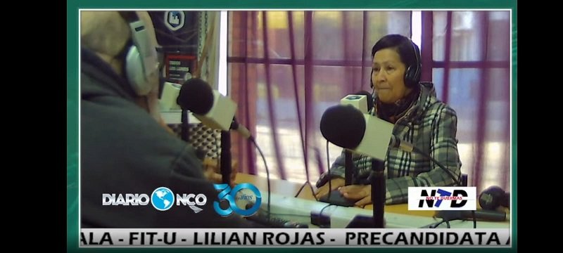 Lilian Rojas, militante.
