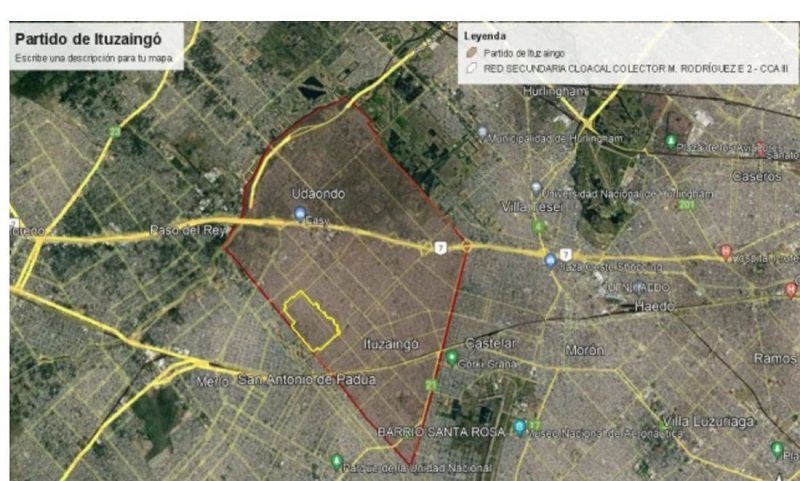 Ituzaingó: consulta pública por una nueva red de cloacas