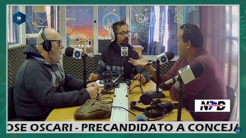 José Oscari, precandidato a concejal por la línea liderada por Patricia Cubría.