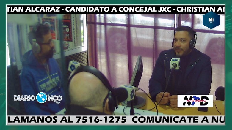 Alcaraz, el empresario que fue precandidato a primer concejal del sector de Juntos por el Cambio liderado por Héctor “Toty” Flores.