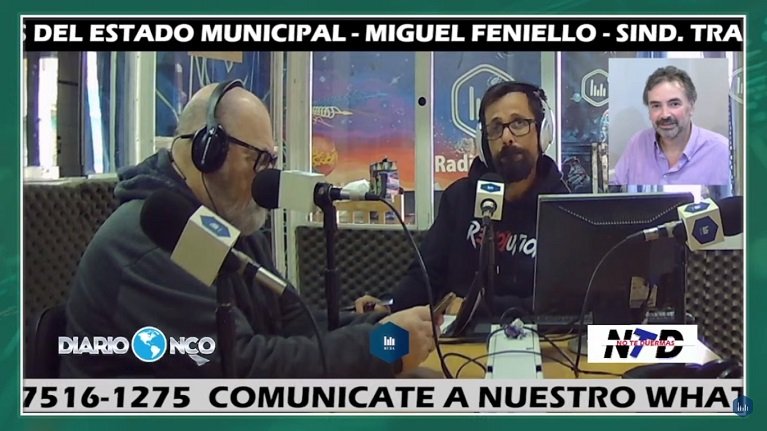 Feniello, entrevista en programa radial de Diario N.C.O.