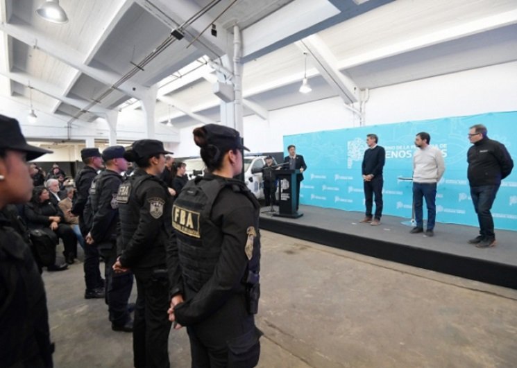Se presentaron las instalaciones de la Unidad Táctica de Operaciones Inmediatas de San Martín
