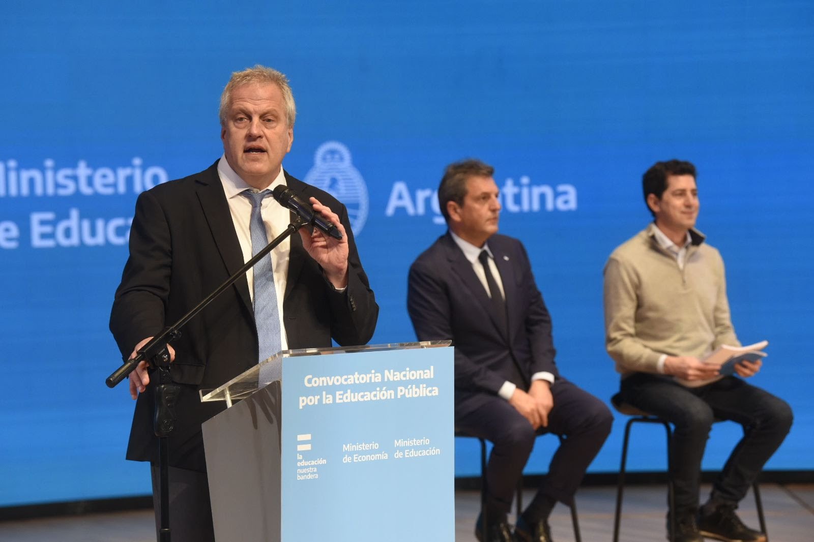proyecto Perczyk y Massa presentaron el nuevo proyecto de Ley de Financiamiento Educativo