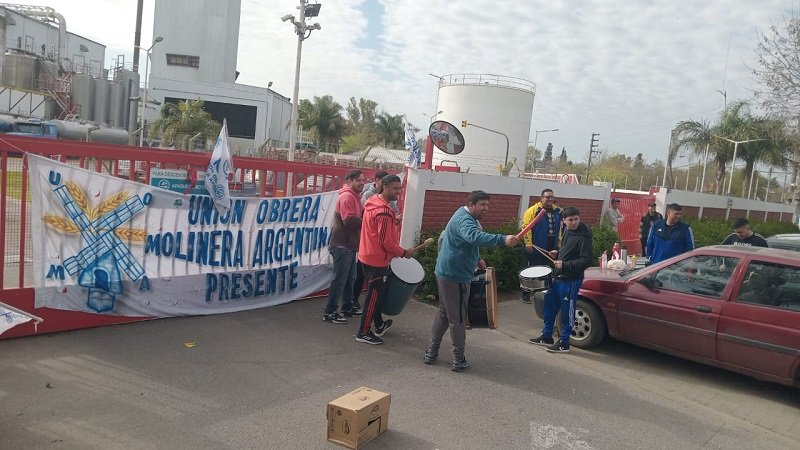 Royal Canin, huelga de trabajadores.