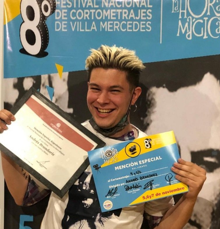 Andrés Brandariz, crítico de cine y diseñador de imagen y sonido.