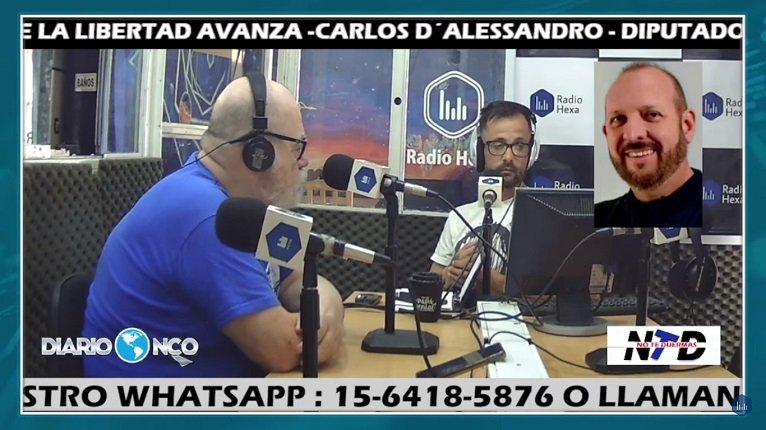 González de Alessandro anticipó la victoria de Milei.