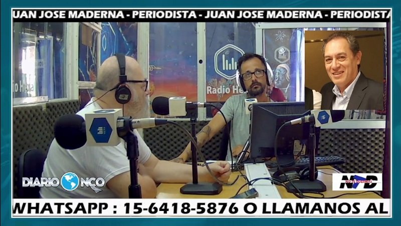 Juan José Maderna analizó la situación de los medios públicos.